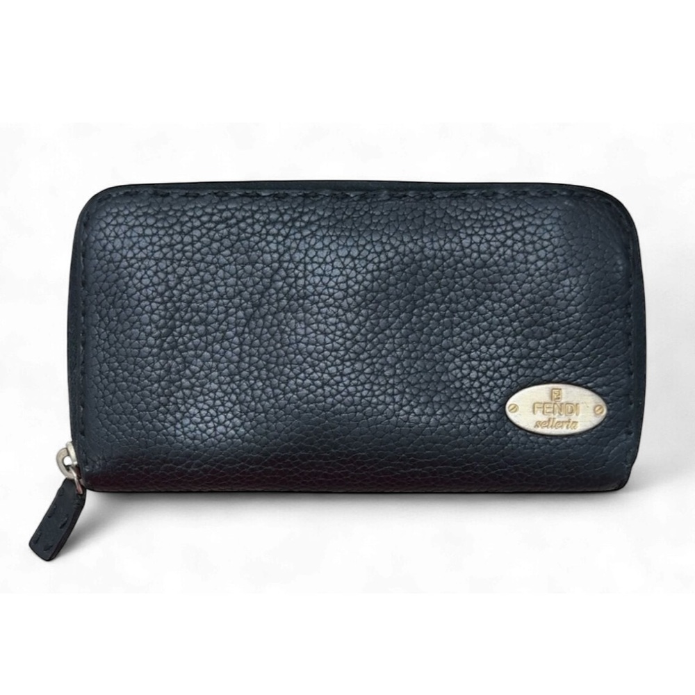 Fendi Black Leather Wallet